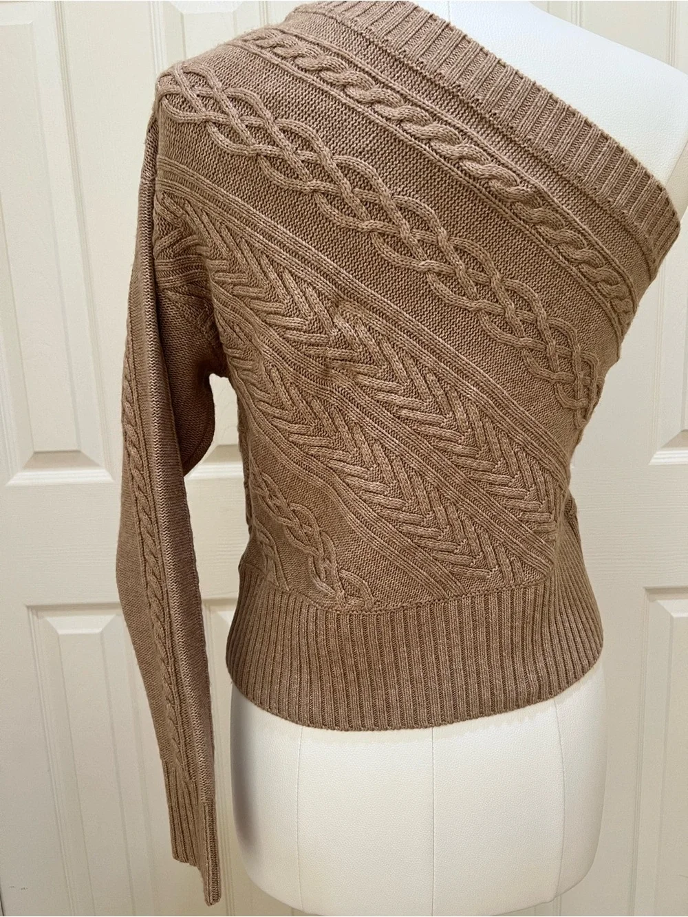 Women’s MILLY One Shoulder Sleeve Sweater